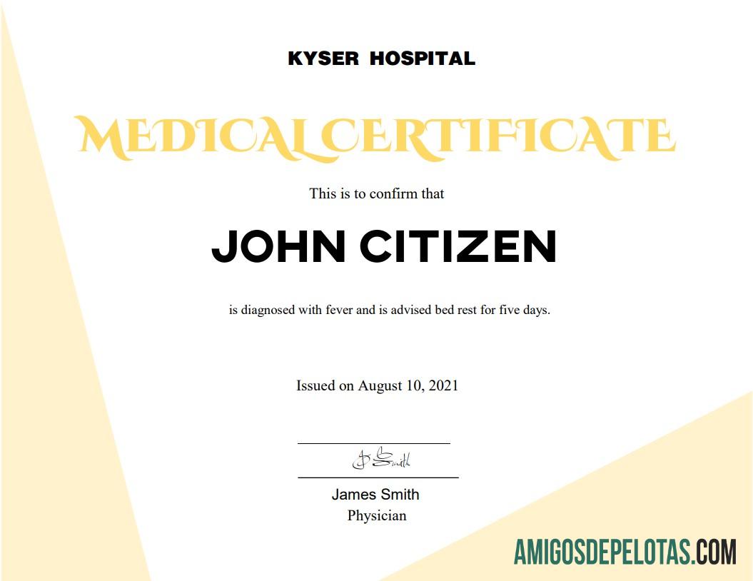 Certificado Médico dos EUA Versão 2 baixar para verificação