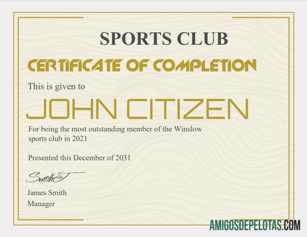 Certificado de Reconhecimento dos EUA Versão 3 modelo