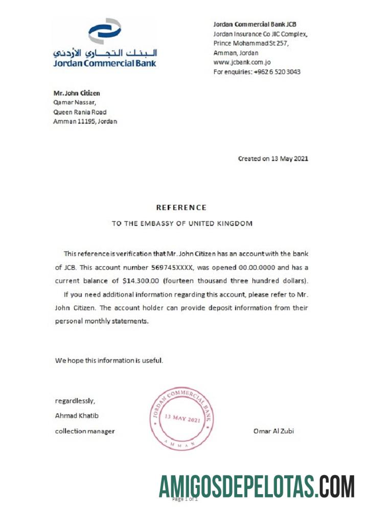 Referência Jordan JCB baixar para verificação