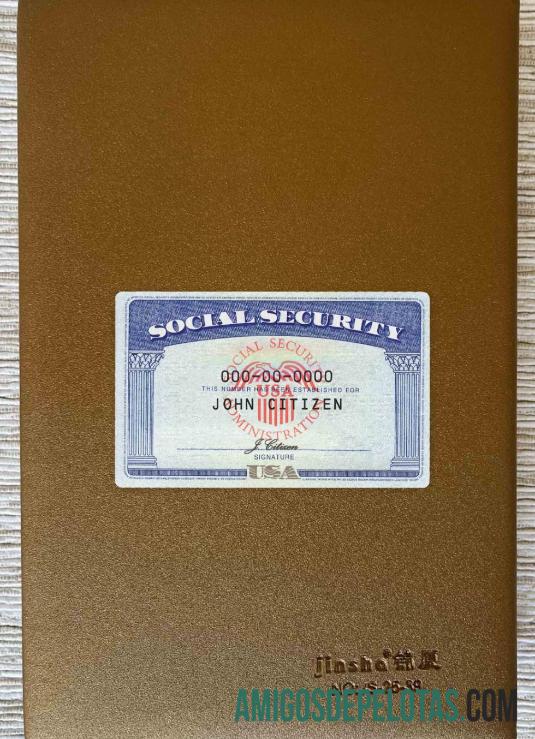 USA SSN olhar de foto frente modelo