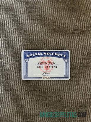 USA SSN olhar de foto Textile Background frente modelo